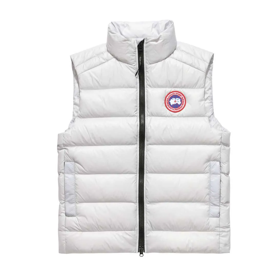 P500 Canadian brand CanadaGoose men's and women's CROFTON lightweight down vest 2229M DWR water repellent treatment WindWall windproof fabric 700 fleece filling original mold opening details one to one production The upper body effect is stunning Exclusively available on the Xiaohongshu purchasing platform The highest version on the market Size: XS S M L XL XXL